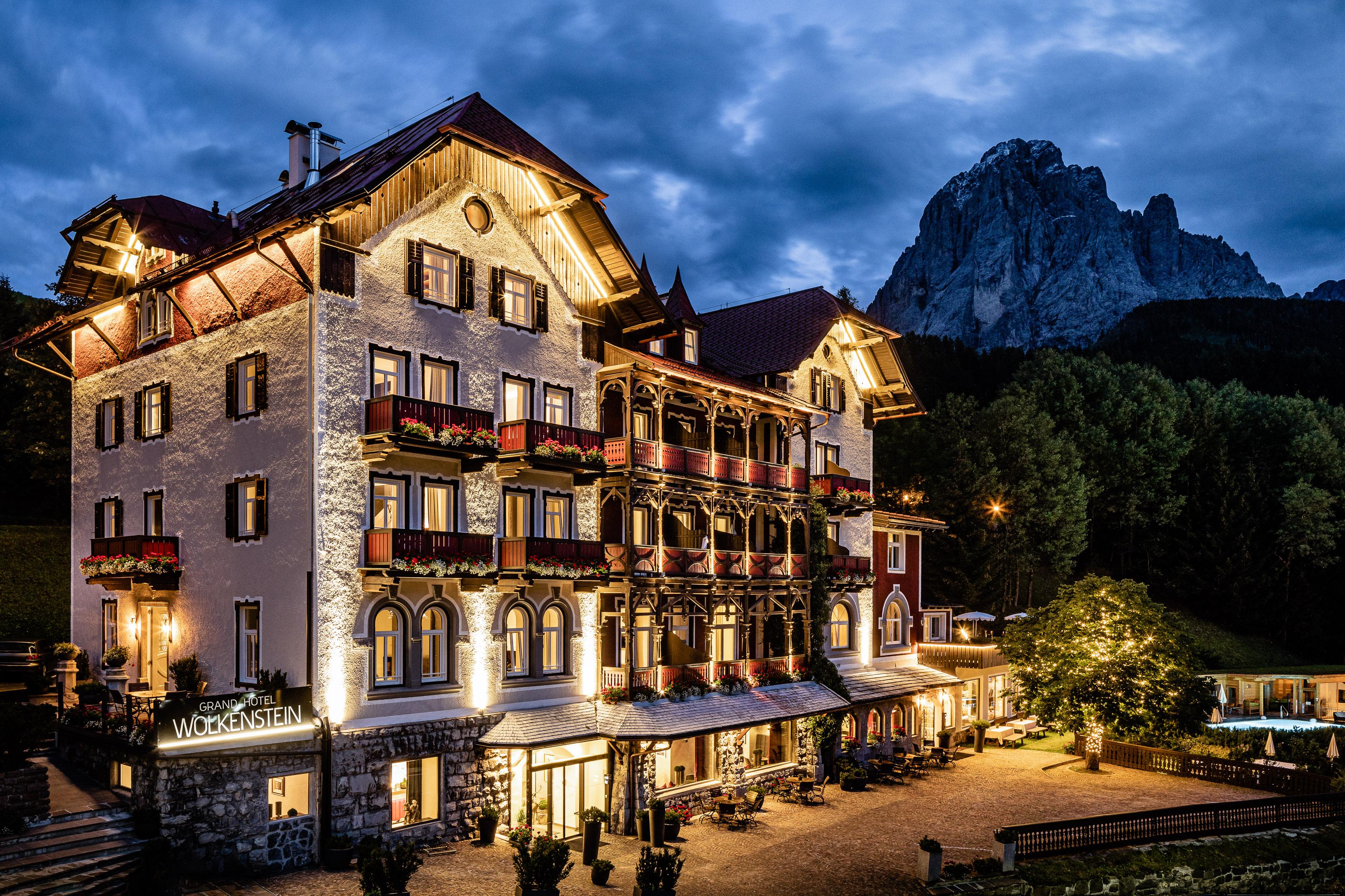Grand Hotel Wolkenstein Selva di Val Gardena Esterno foto